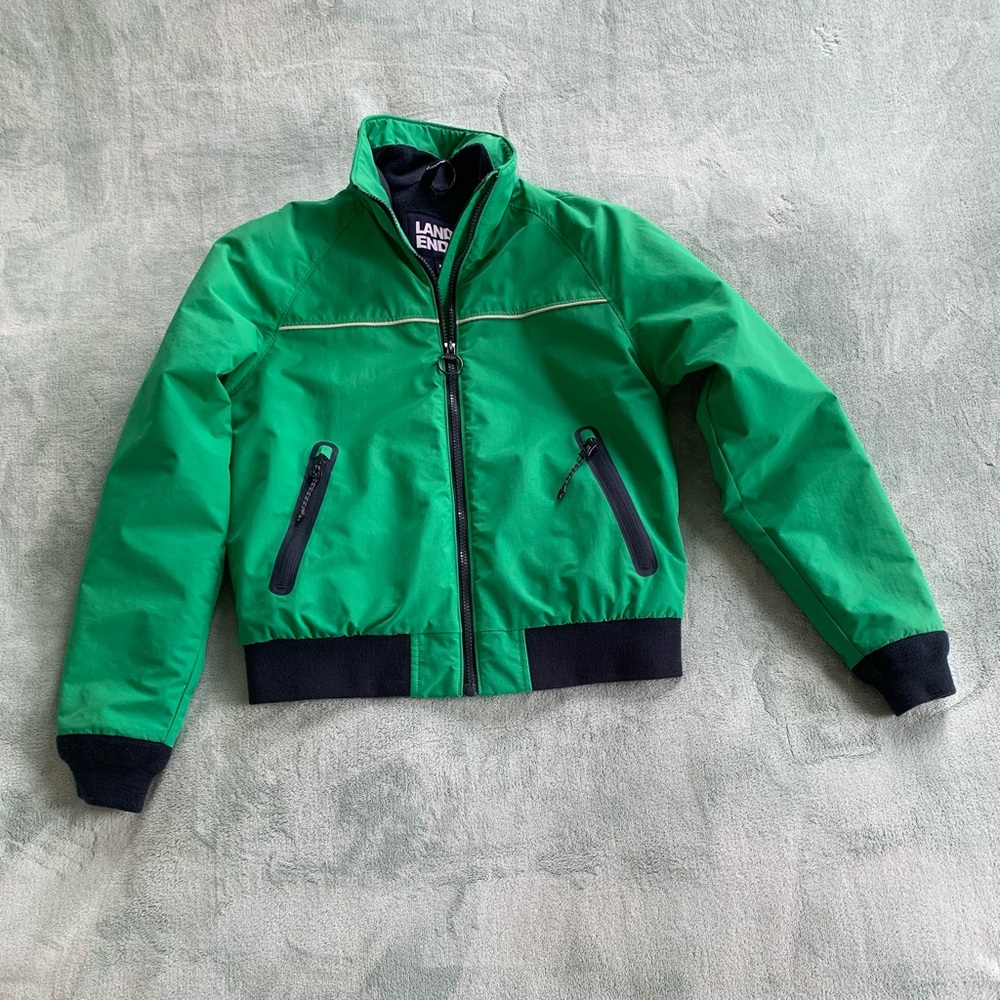 Lands' End Women's Classic Squall Bomber Jacket